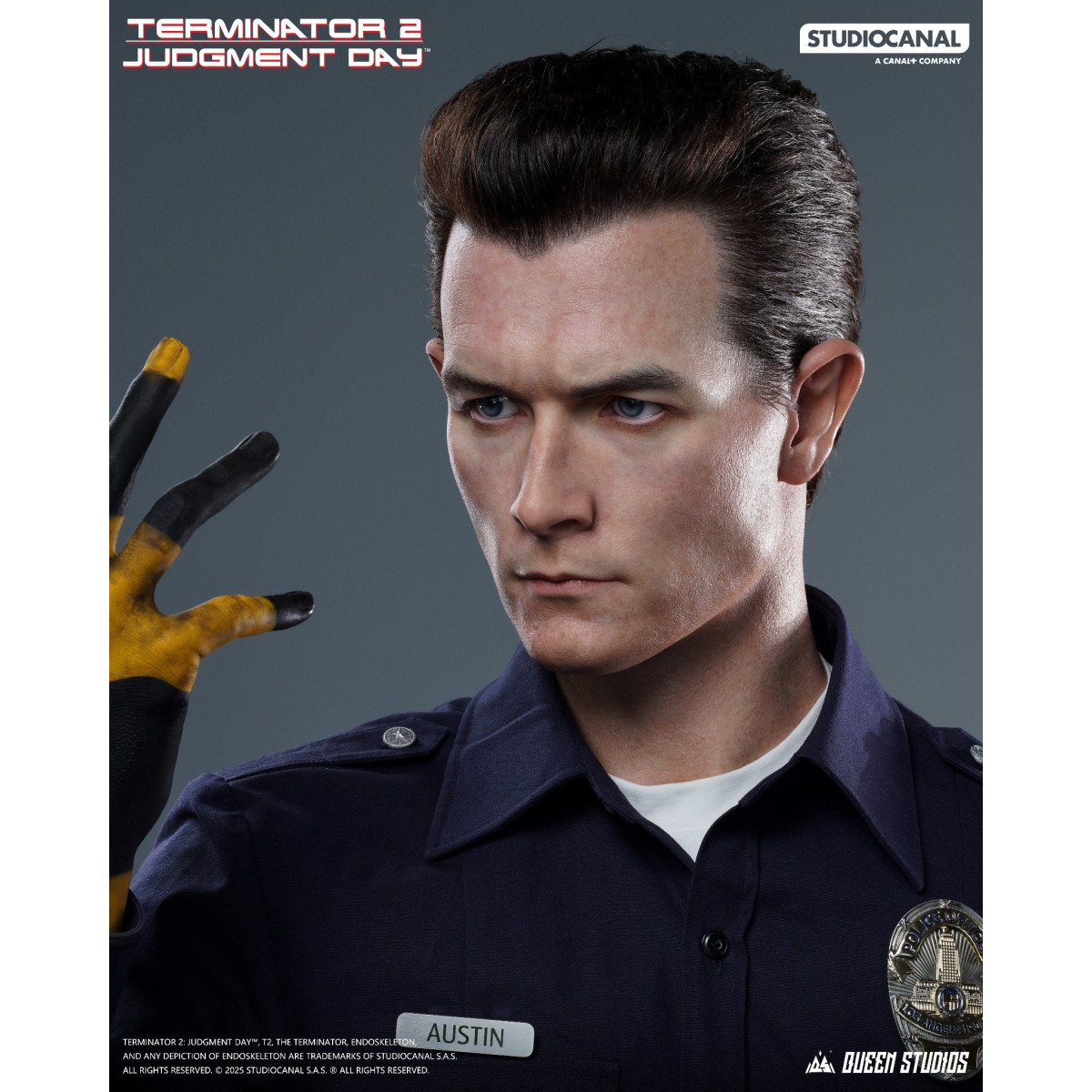 Estudios Queen - Terminator 2 - T1000 Life Size Bust 2.0