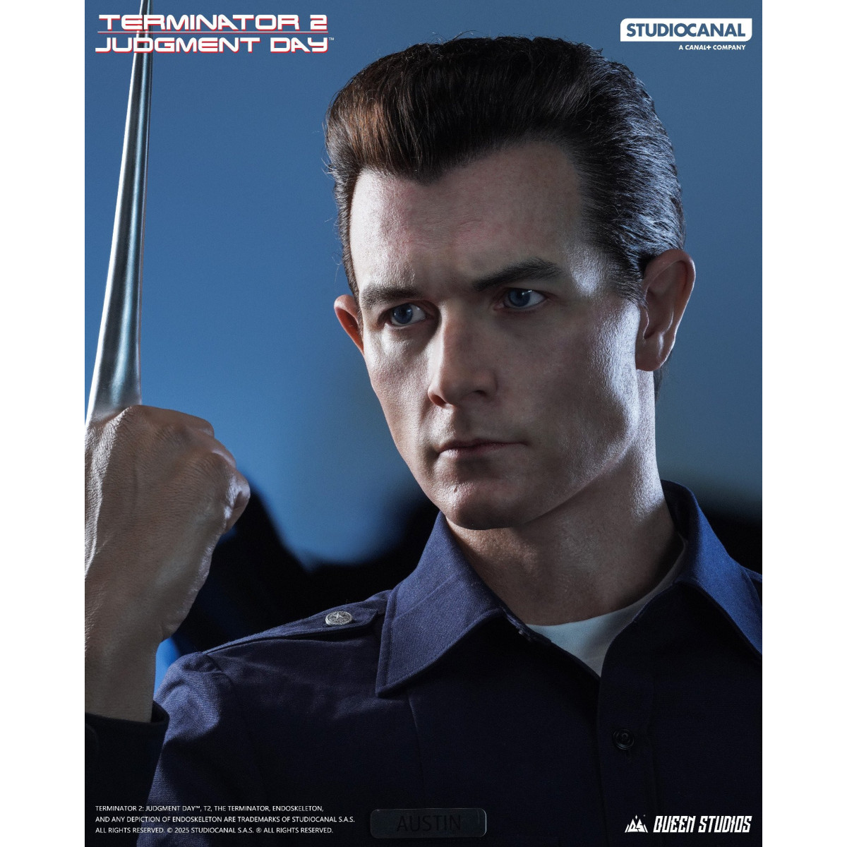 Estudios Queen - Terminator 2 - T1000 Life Size Bust 2.0