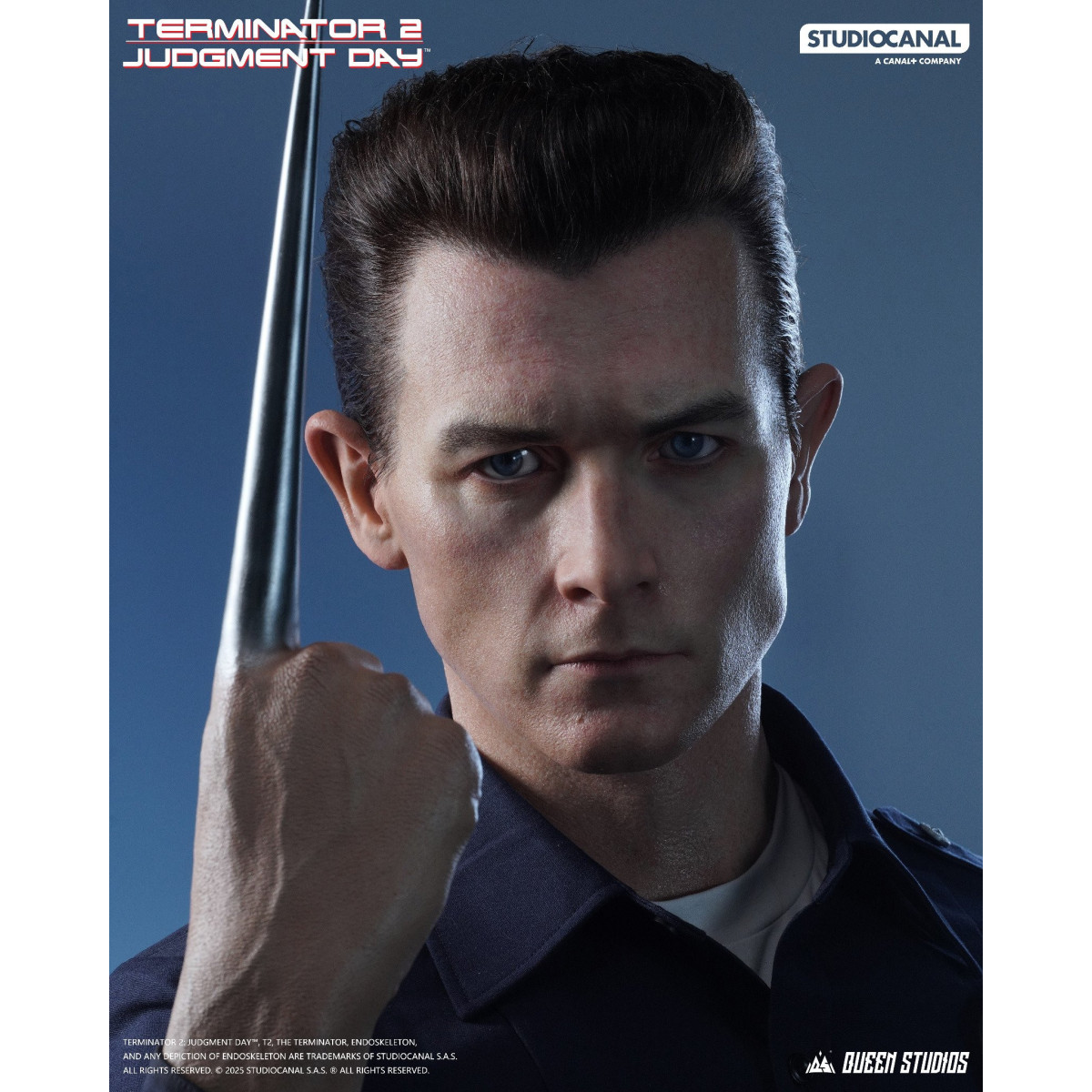 Estudios Queen - Terminator 2 - T1000 Life Size Bust 2.0