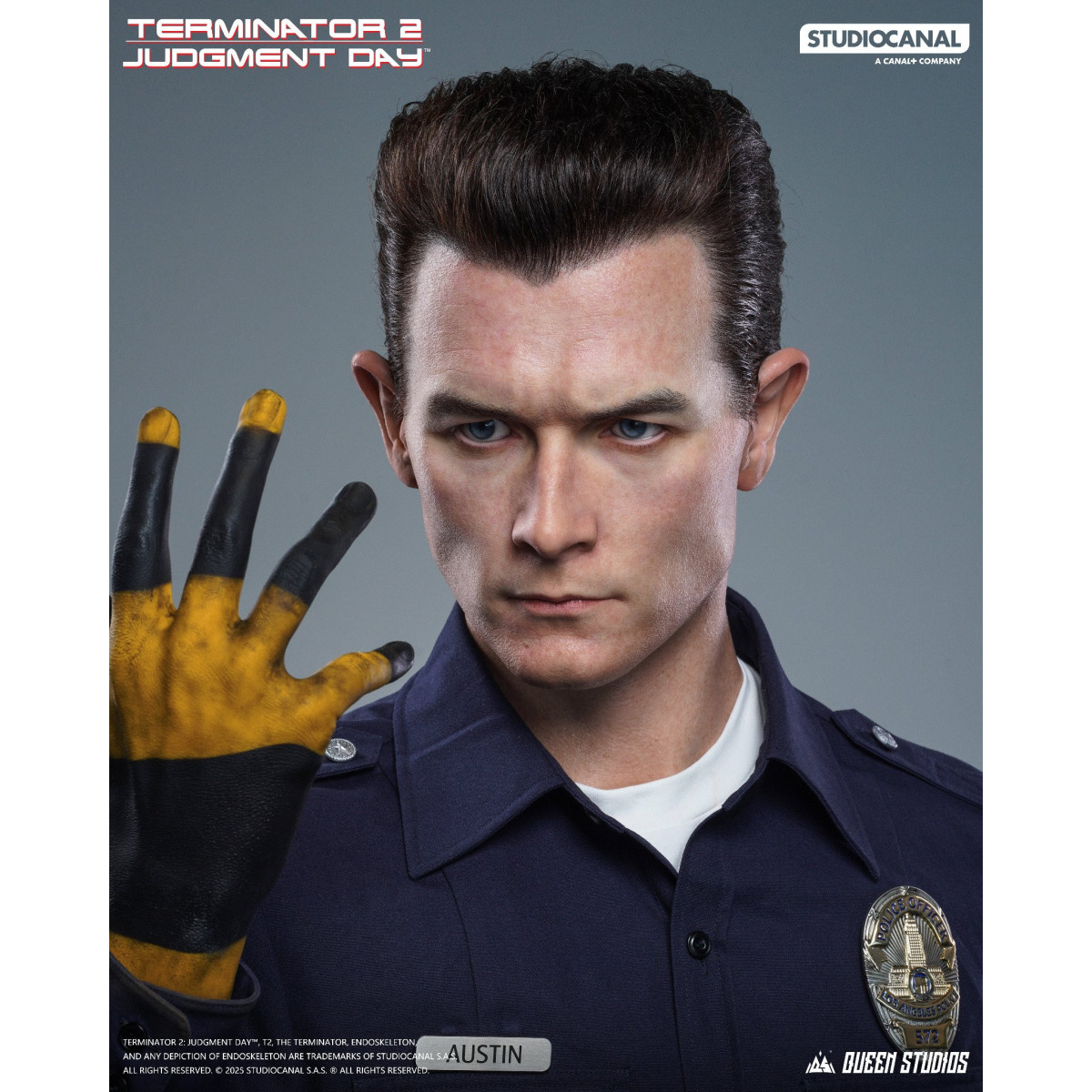 Estudios Queen - Terminator 2 - T1000 Life Size Bust 2.0