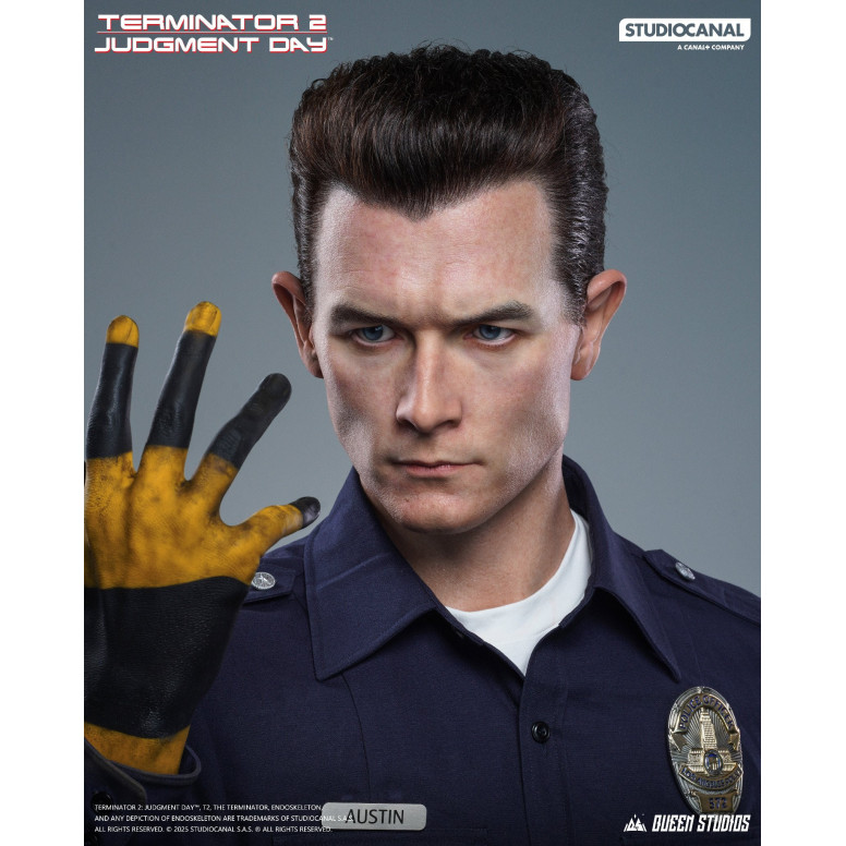 Estudios Queen - Terminator 2 - T1000 Life Size Bust 2.0