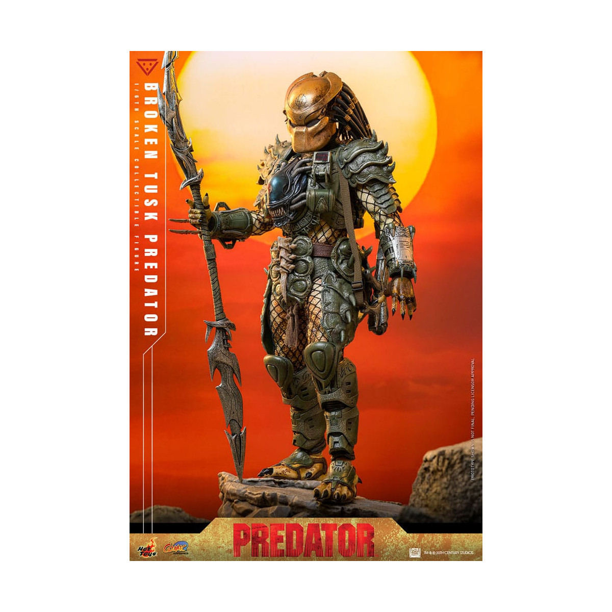 Hot Toys - Alien vs Predator - Broken Tusk Predator 1/6 CMS029