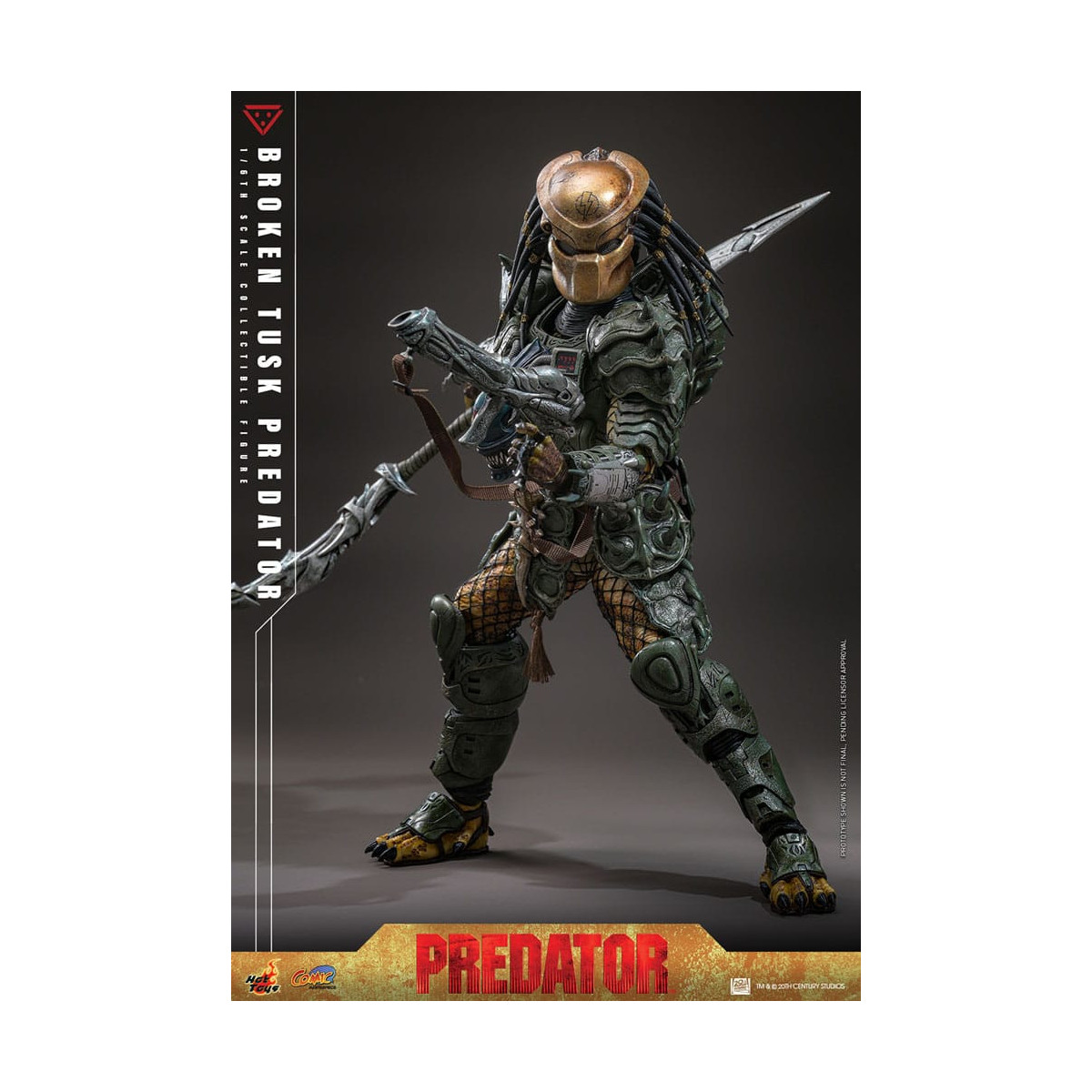 Hot Toys - Alien vs Predator - Broken Tusk Predator 1/6 CMS029