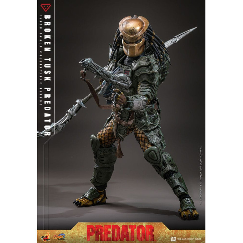 Hot Toys - Alien vs Predator - Broken Tusk Predator 1/6 CMS029