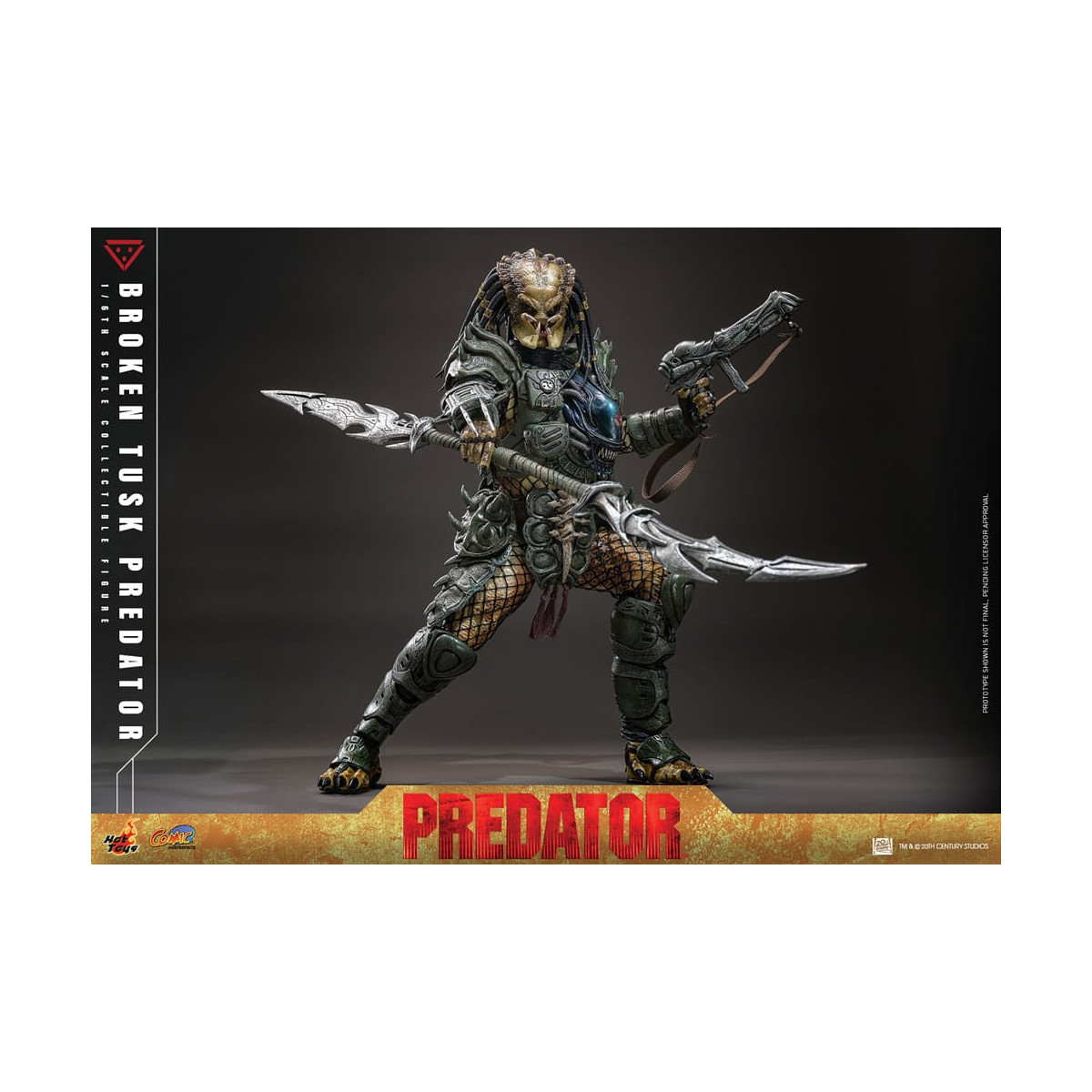Hot Toys - Alien vs Predator - Broken Tusk Predator 1/6 CMS029