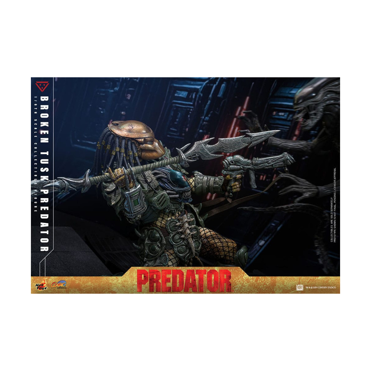 Hot Toys - Alien vs Predator - Broken Tusk Predator 1/6 CMS029