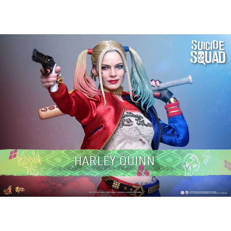 Hot Toys Escuadrón Suicida FIgurine 1/6 Harley Quinn | Figura Coleccionista