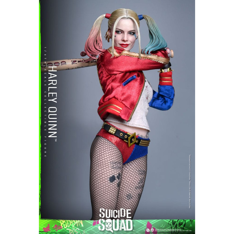 Hot Toys Escuadrón Suicida FIgurine 1/6 Harley Quinn | Figura Coleccionista