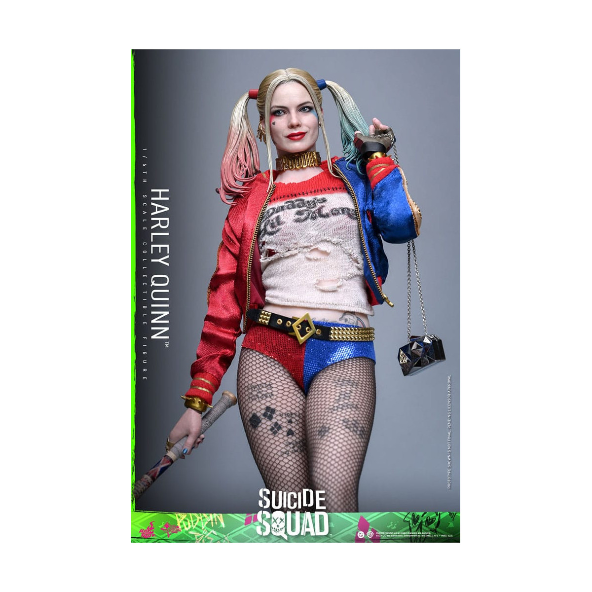 Hot Toys Escuadrón Suicida FIgurine 1/6 Harley Quinn | Figura Coleccionista