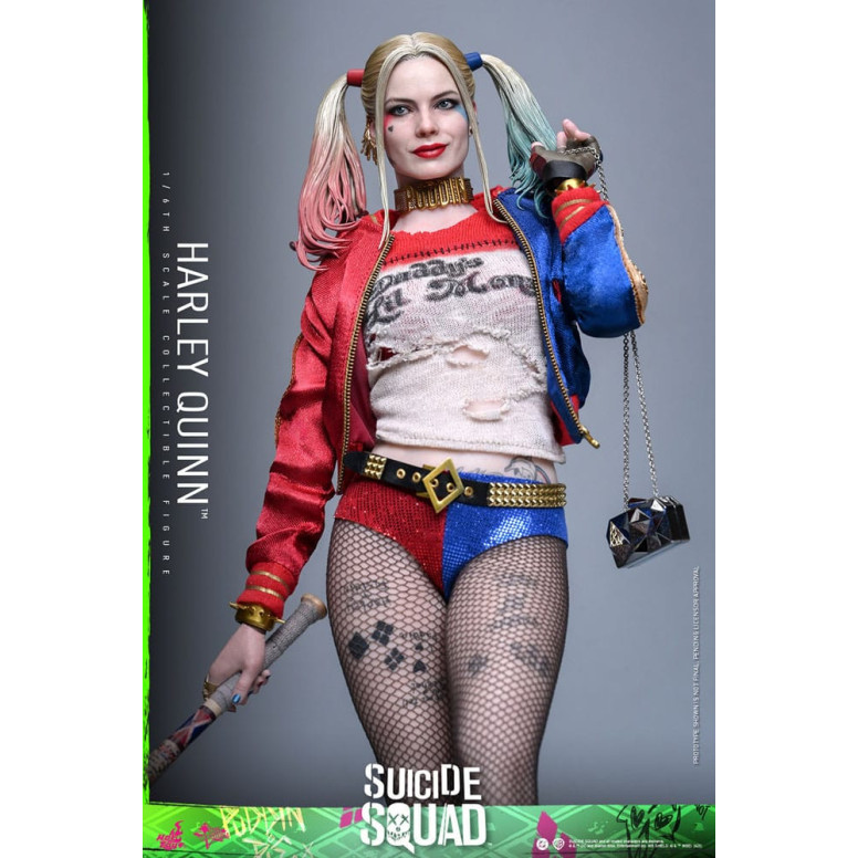 Hot Toys Escuadrón Suicida FIgurine 1/6 Harley Quinn | Figura Coleccionista