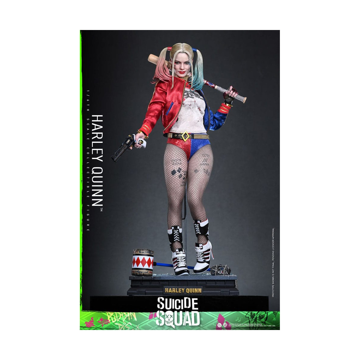 Hot Toys Escuadrón Suicida FIgurine 1/6 Harley Quinn | Figura Coleccionista