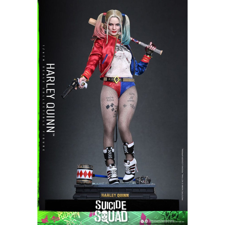 Hot Toys Escuadrón Suicida FIgurine 1/6 Harley Quinn | Figura Coleccionista