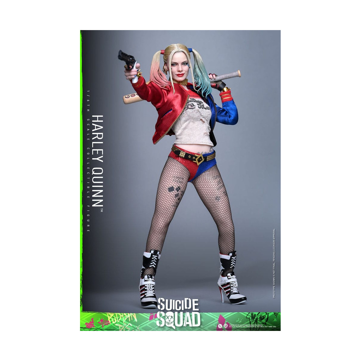 Hot Toys Escuadrón Suicida FIgurine 1/6 Harley Quinn | Figura Coleccionista