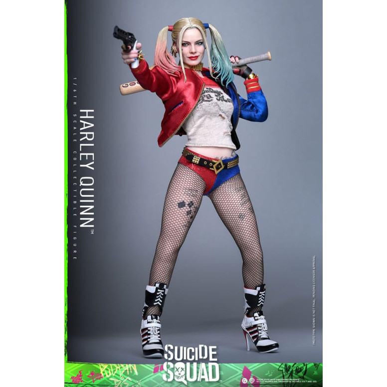 Hot Toys Escuadrón Suicida FIgurine 1/6 Harley Quinn | Figura Coleccionista