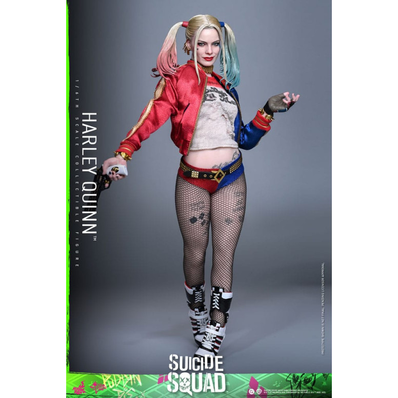 Hot Toys Escuadrón Suicida FIgurine 1/6 Harley Quinn | Figura Coleccionista