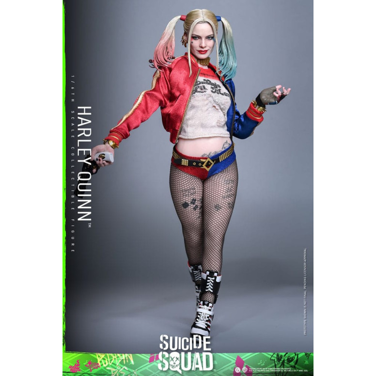 Hot Toys Escuadrón Suicida FIgurine 1/6 Harley Quinn | Figura Coleccionista