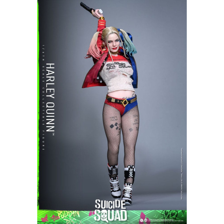 Hot Toys Escuadrón Suicida FIgurine 1/6 Harley Quinn | Figura Coleccionista