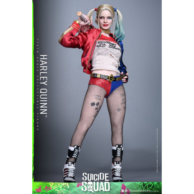 Hot Toys Escuadrón Suicida FIgurine 1/6 Harley Quinn | Figura Coleccionista