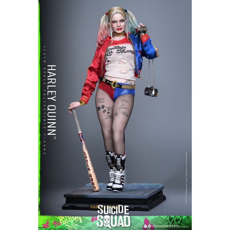 Hot Toys Escuadrón Suicida FIgurine 1/6 Harley Quinn | Figura Coleccionista