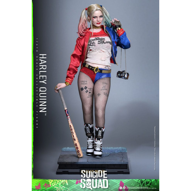 Hot Toys Escuadrón Suicida FIgurine 1/6 Harley Quinn | Figura Coleccionista