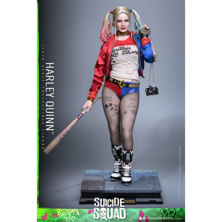 Hot Toys Escuadrón Suicida FIgurine 1/6 Harley Quinn | Figura Coleccionista