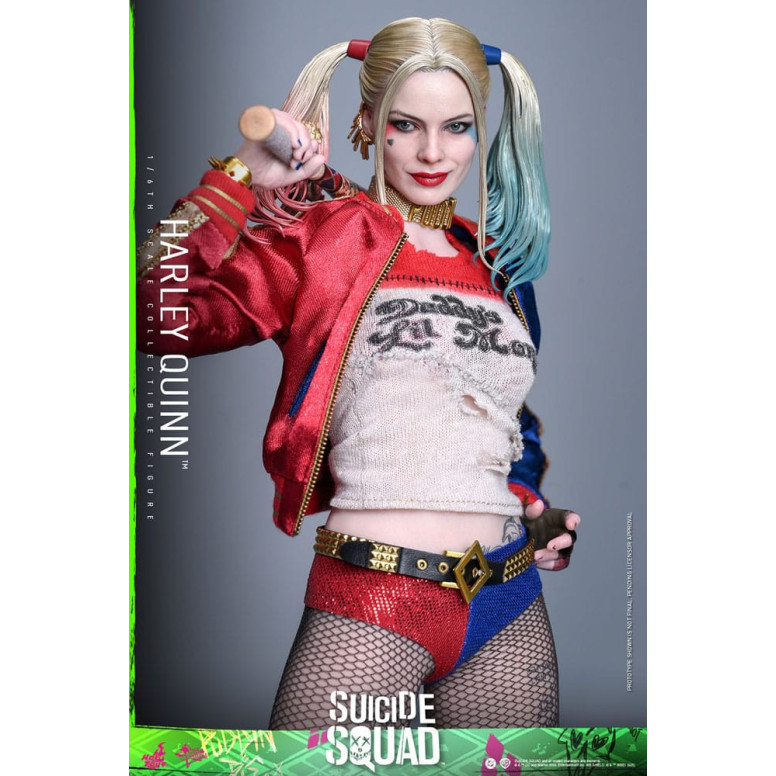 Hot Toys Escuadrón Suicida FIgurine 1/6 Harley Quinn | Figura Coleccionista