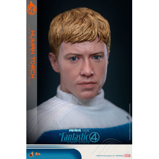 Hot Toys Marvel - Fantastic Four: First Steps - Antorcha Humana MMS 1/6 - Johnny Storm