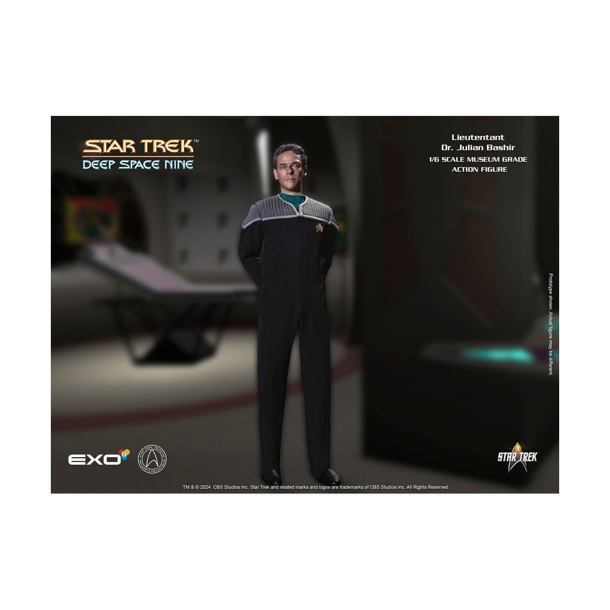 EXO-6 - Star Trek: Deep Space Nine - Julian Bashir Figura a escala 1:6