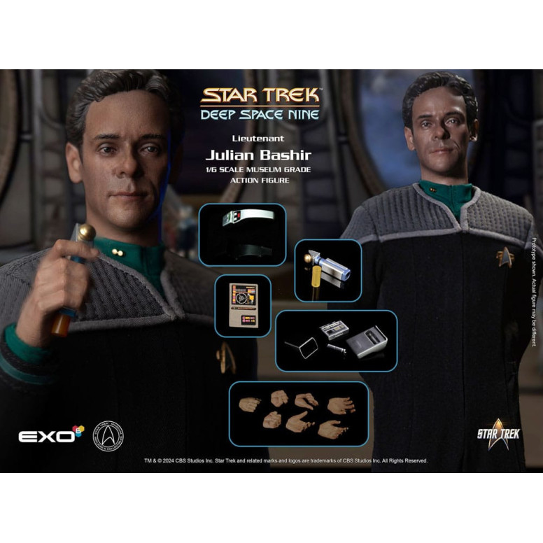 EXO-6 - Star Trek: Deep Space Nine - Julian Bashir Figura a escala 1:6