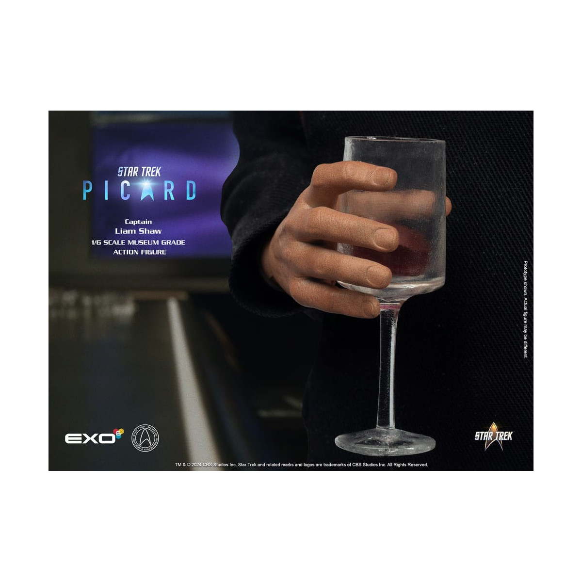 EXO-6 - Star Trek: Picard - Capitán Liam Shaw Figura a escala 1:6