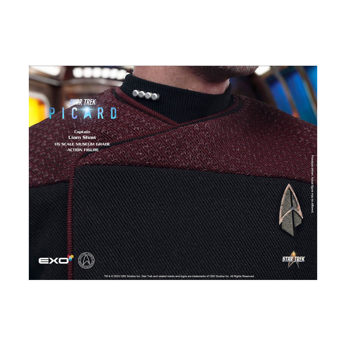 EXO-6 - Star Trek: Picard - Capitán Liam Shaw Figura a escala 1:6