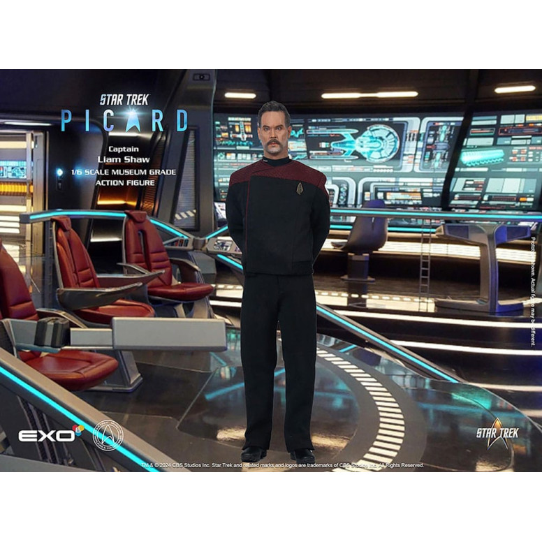 EXO-6 - Star Trek: Picard - Capitán Liam Shaw Figura a escala 1:6