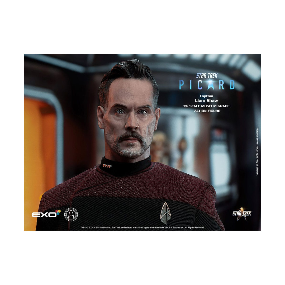 EXO-6 - Star Trek: Picard - Capitán Liam Shaw Figura a escala 1:6