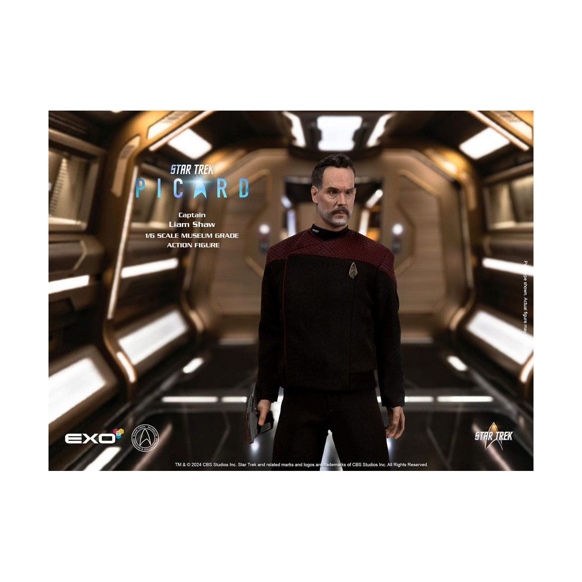 EXO-6 - Star Trek: Picard - Capitán Liam Shaw Figura a escala 1:6