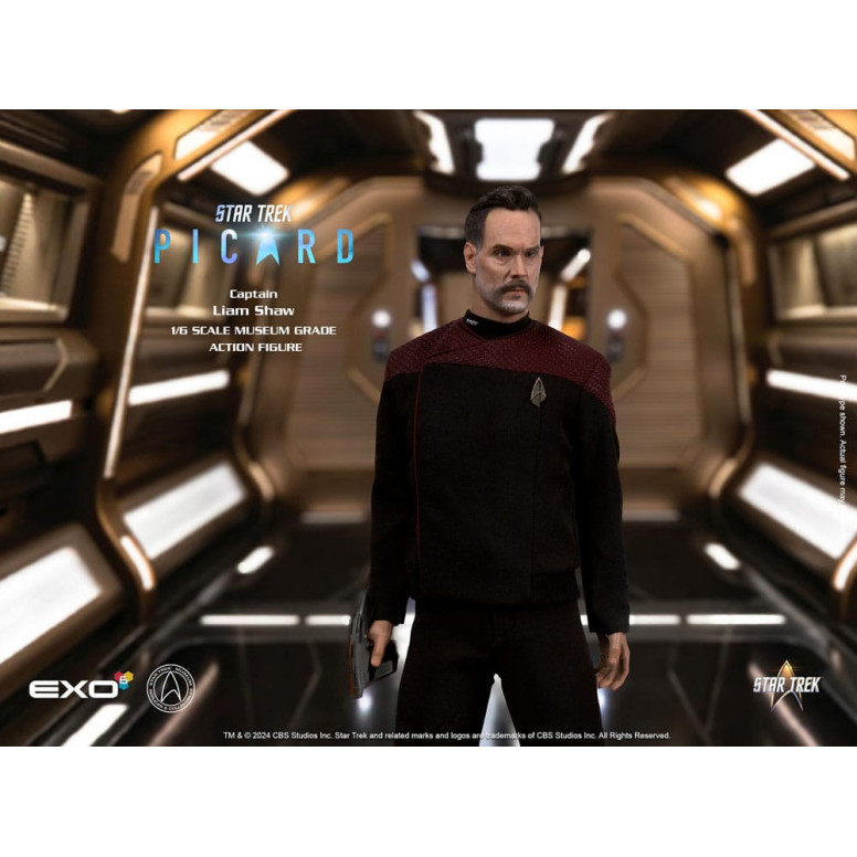 EXO-6 - Star Trek: Picard - Capitán Liam Shaw Figura a escala 1:6