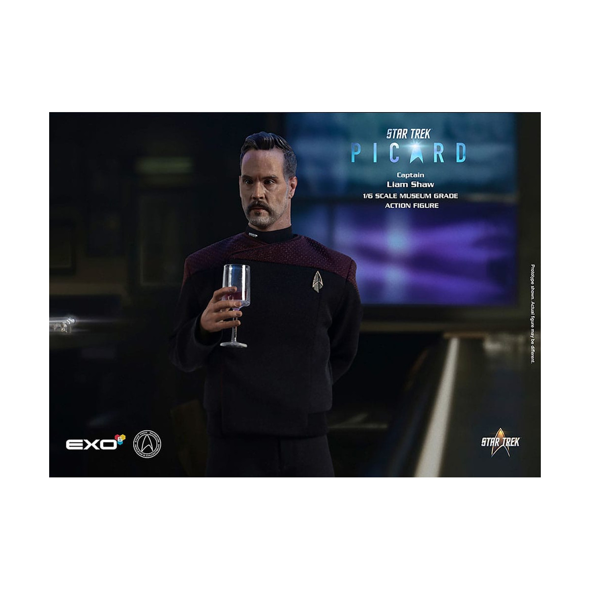 EXO-6 - Star Trek: Picard - Capitán Liam Shaw Figura a escala 1:6