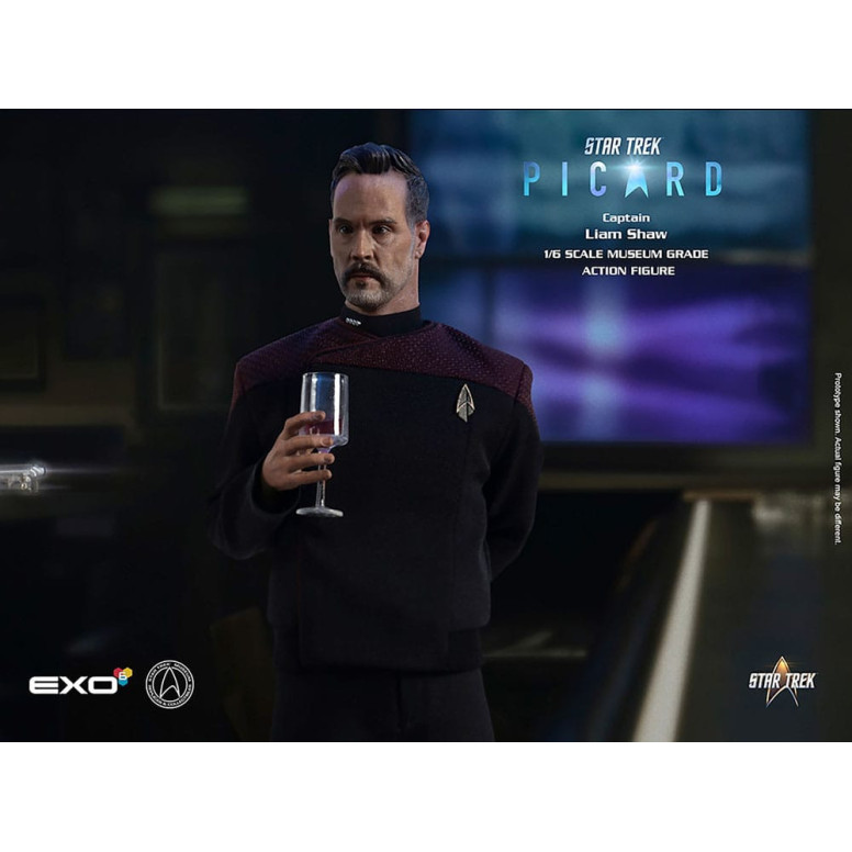 EXO-6 - Star Trek: Picard - Capitán Liam Shaw Figura a escala 1:6