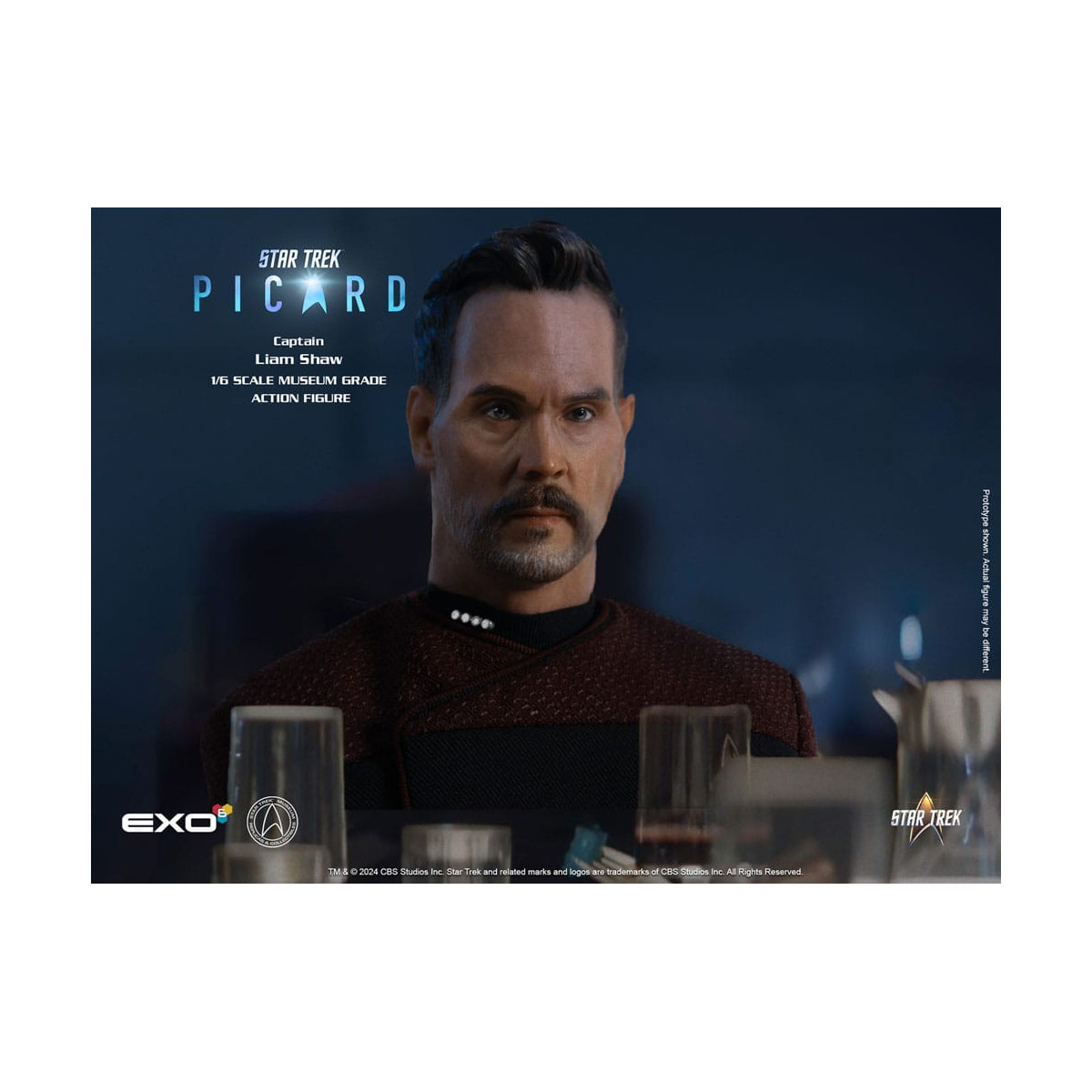 EXO-6 - Star Trek: Picard - Capitán Liam Shaw Figura a escala 1:6