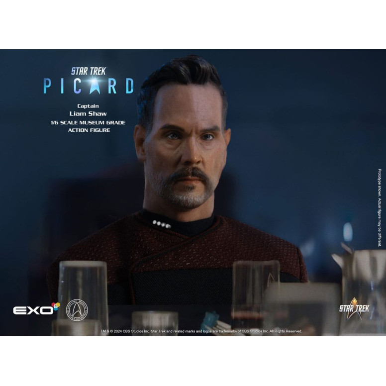EXO-6 - Star Trek: Picard - Capitán Liam Shaw Figura a escala 1:6
