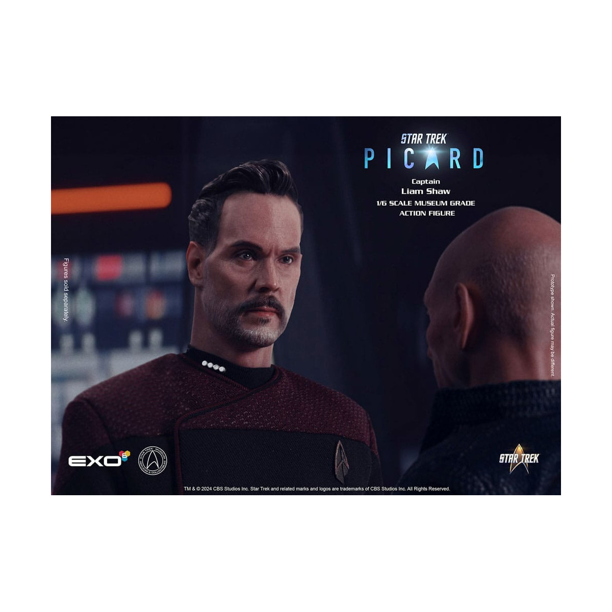 EXO-6 - Star Trek: Picard - Capitán Liam Shaw Figura a escala 1:6