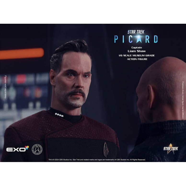 EXO-6 - Star Trek: Picard - Capitán Liam Shaw Figura a escala 1:6