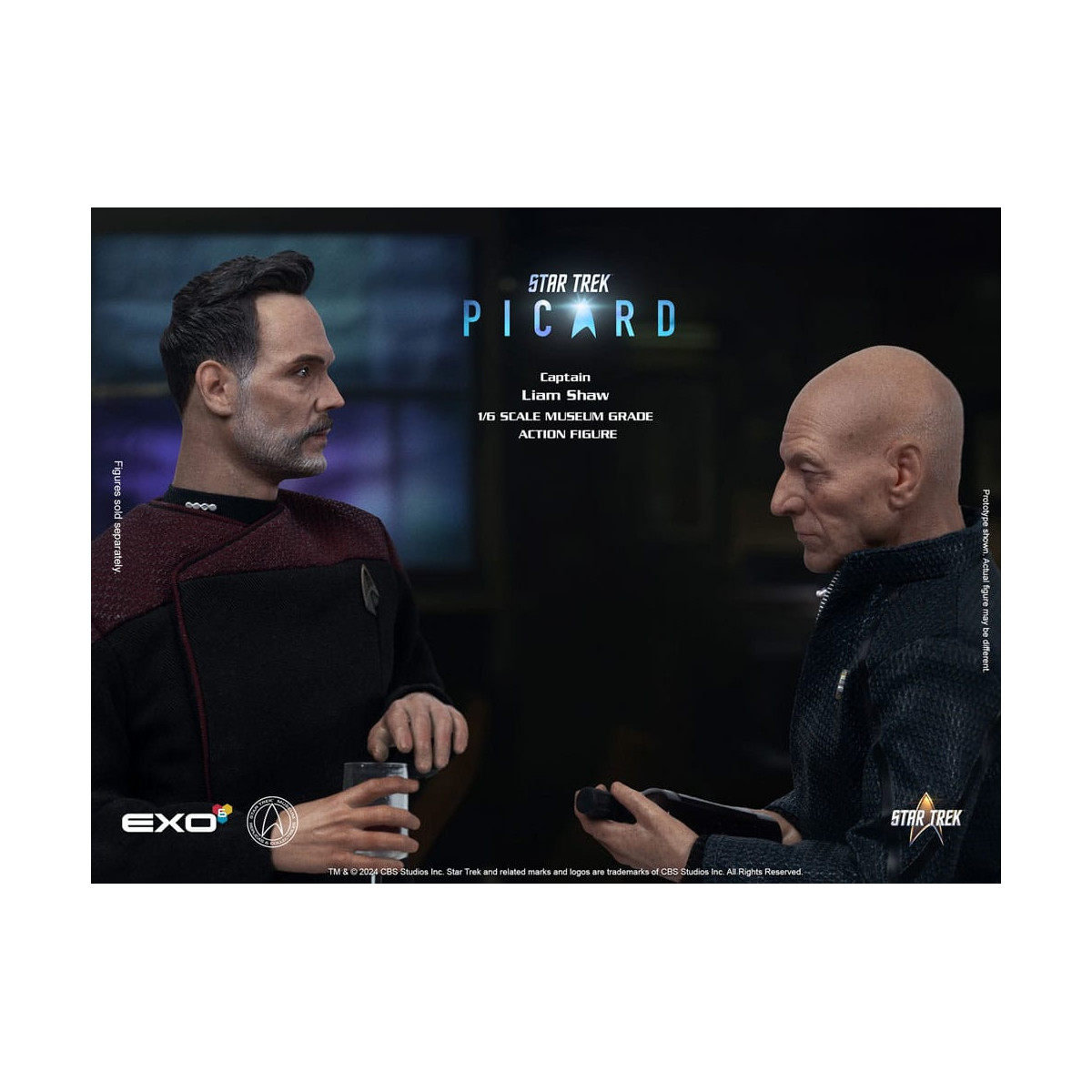 EXO-6 - Star Trek: Picard - Capitán Liam Shaw Figura a escala 1:6