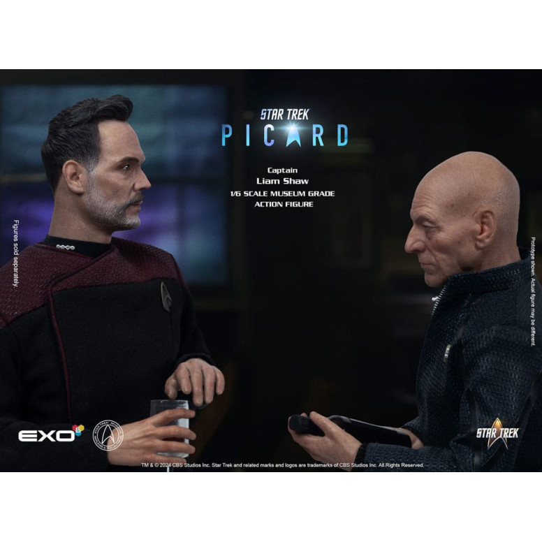 EXO-6 - Star Trek: Picard - Capitán Liam Shaw Figura a escala 1:6