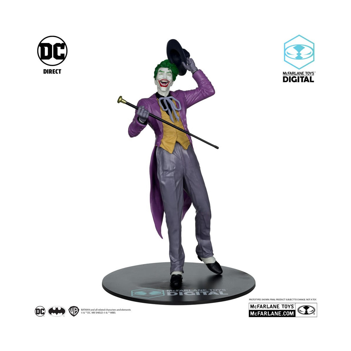 Mc Farlane Juguetes Digital DC Direct - The Joker por Jason Fabok PVC 1/6
