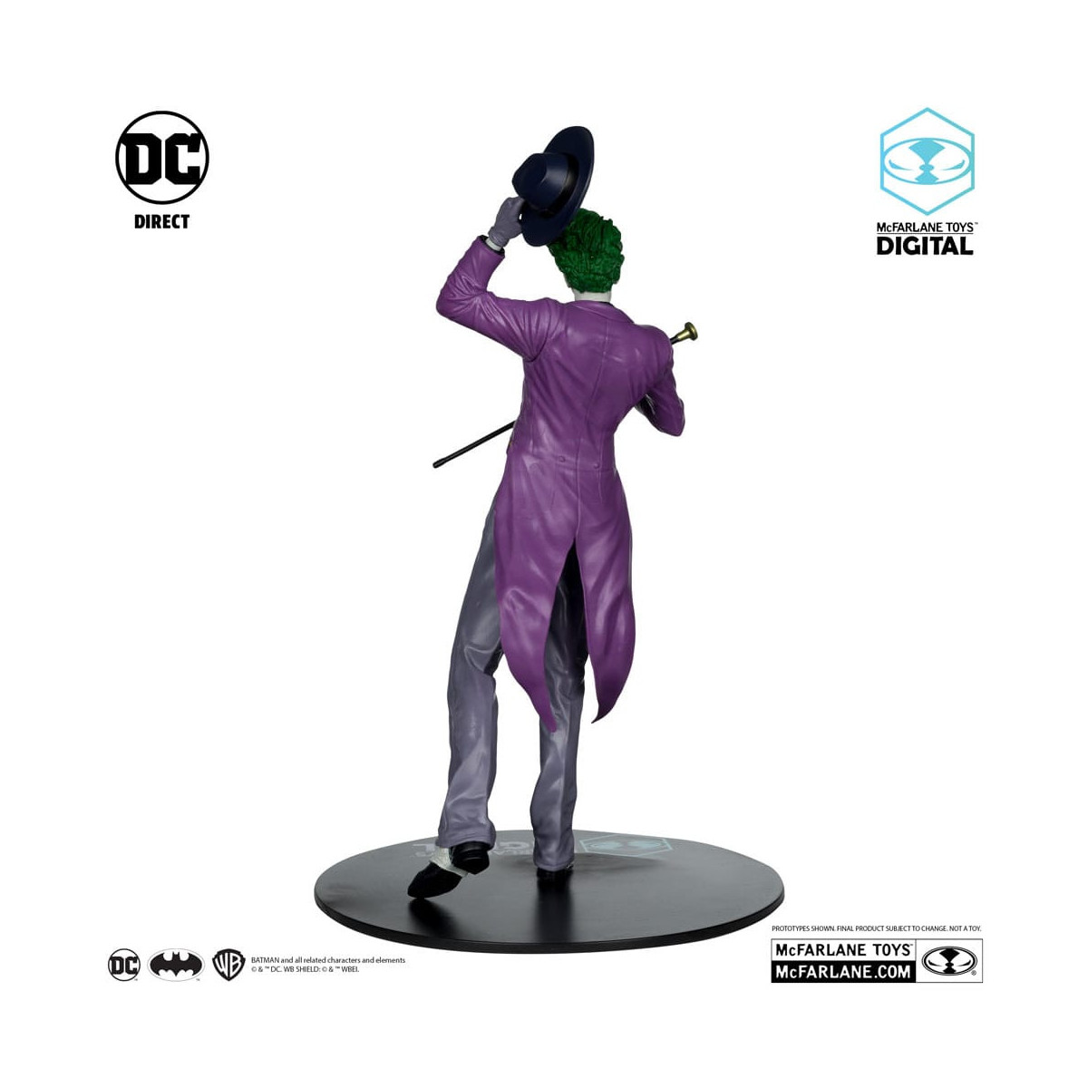 Mc Farlane Juguetes Digital DC Direct - The Joker por Jason Fabok PVC 1/6