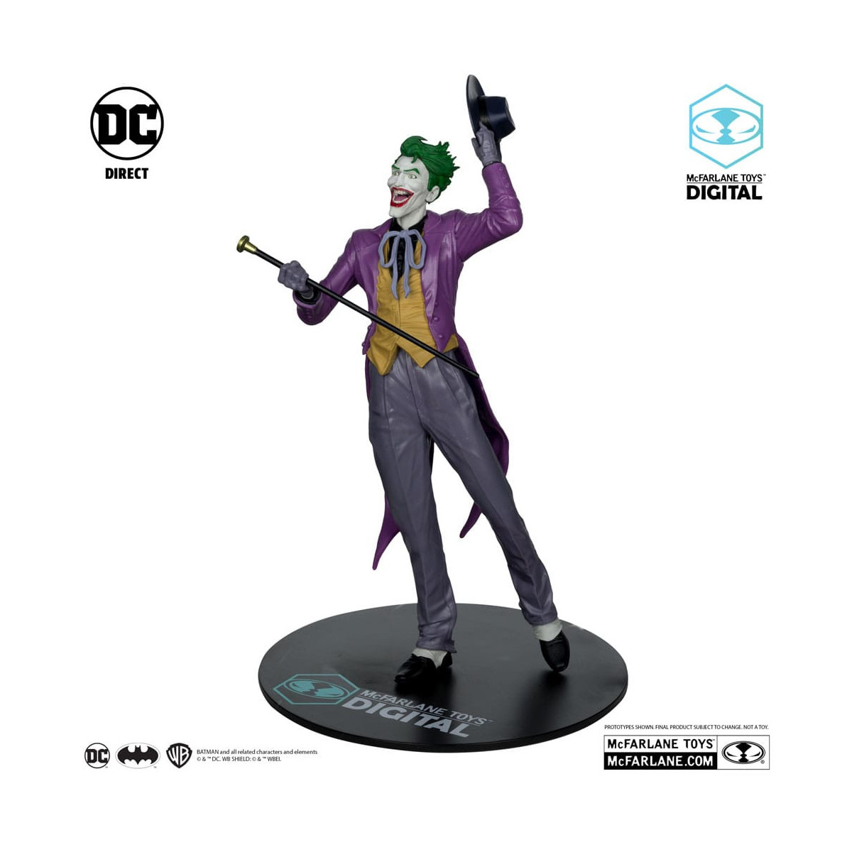 Mc Farlane Juguetes Digital DC Direct - The Joker por Jason Fabok PVC 1/6