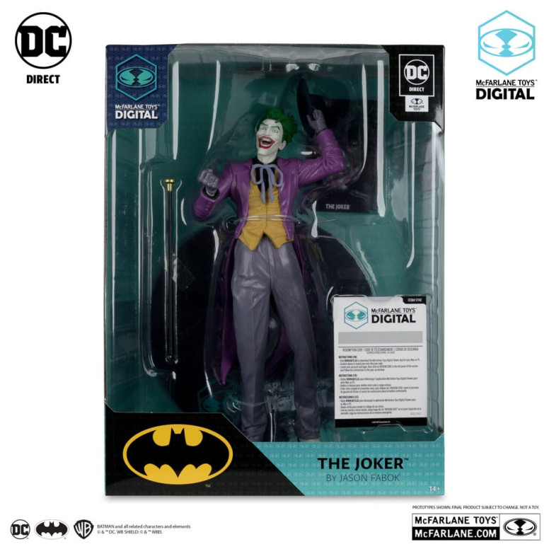 Mc Farlane Juguetes Digital DC Direct - The Joker por Jason Fabok PVC 1/6