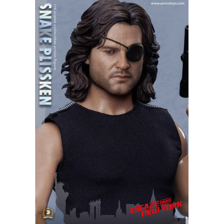 Asmus Toys - Snake Plissken Pelo Esculpido 1/6 - Escape from NY