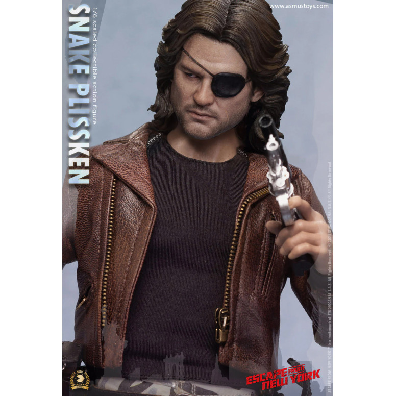 Asmus Toys - Snake Plissken Pelo Esculpido 1/6 - Escape from NY