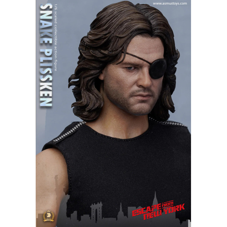 Asmus Toys - Snake Plissken Pelo Esculpido 1/6 - Escape from NY